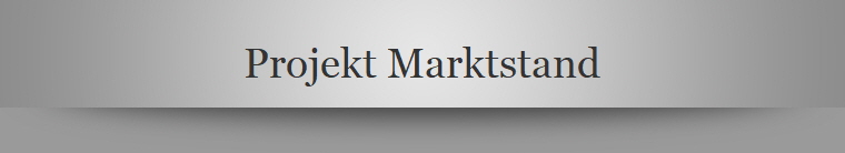 Projekt Marktstand